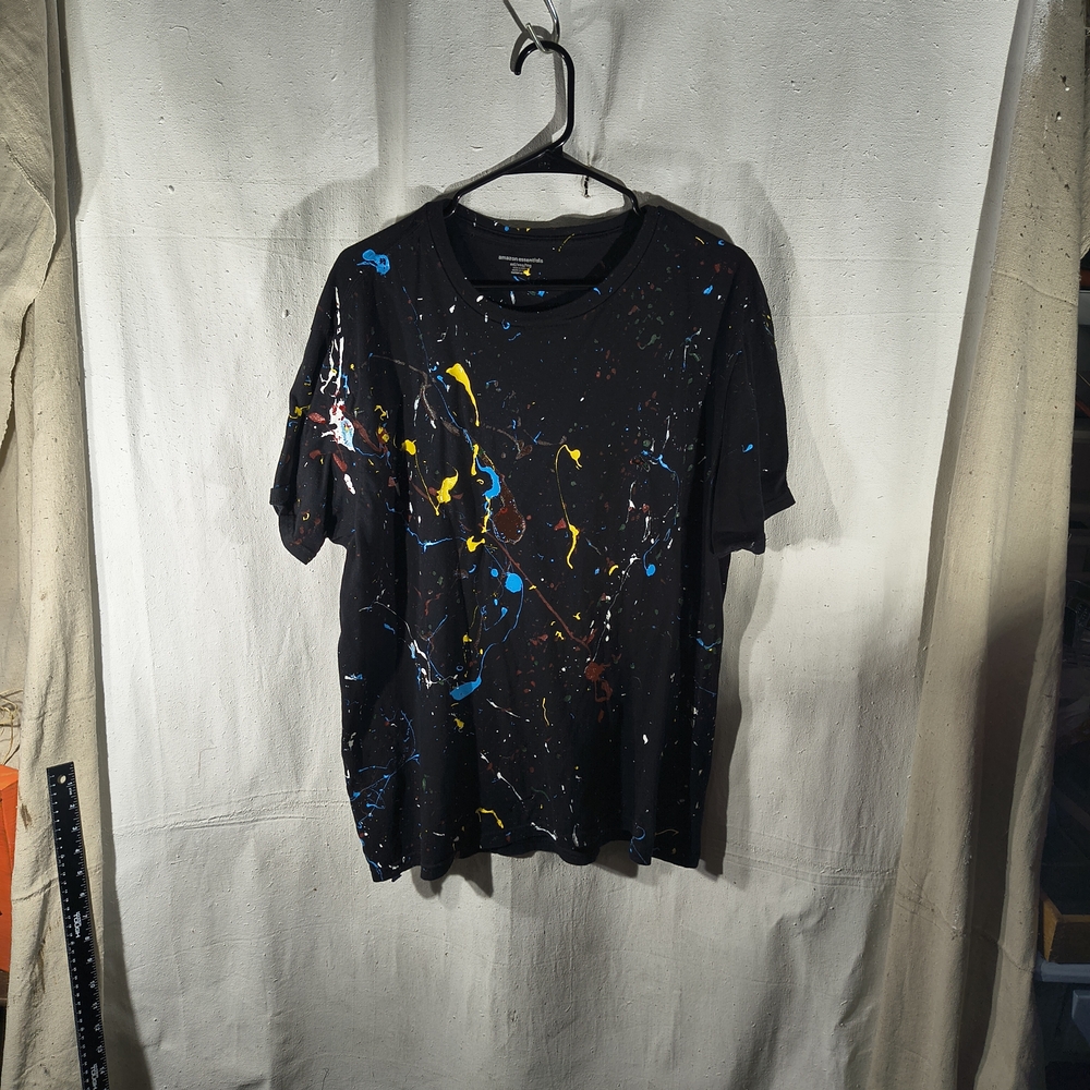 Timothy Designs Unisex Size XXL Black T-Shirt W/Unique Street Wear Art Design